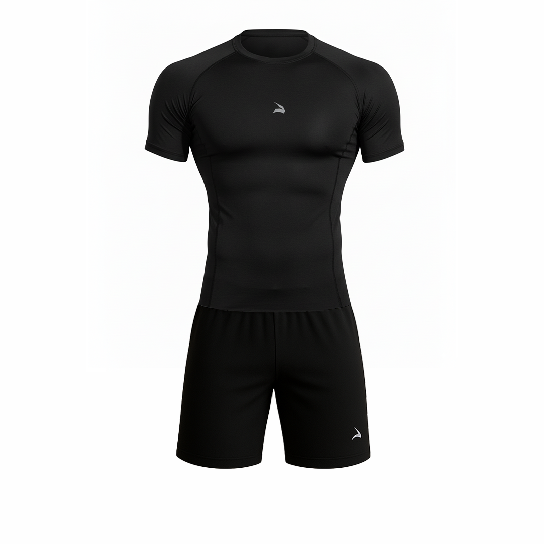 Set Compression GymLynx – T-Shirt + Short Performance